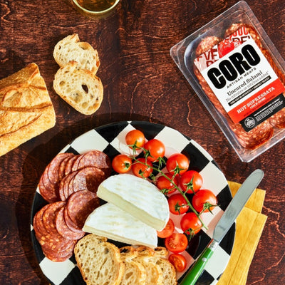 Hot Sopressata Salami Sliced Pack