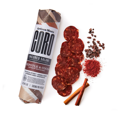 Chipotle & Cocoa (Mole) Salami 5oz Piccolo