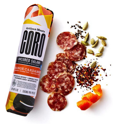 Orange Cardamom (Agrumi) Salami 5oz Piccolo