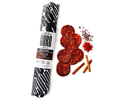 Mole Salami 2lb Deli Stick – Coro Foods